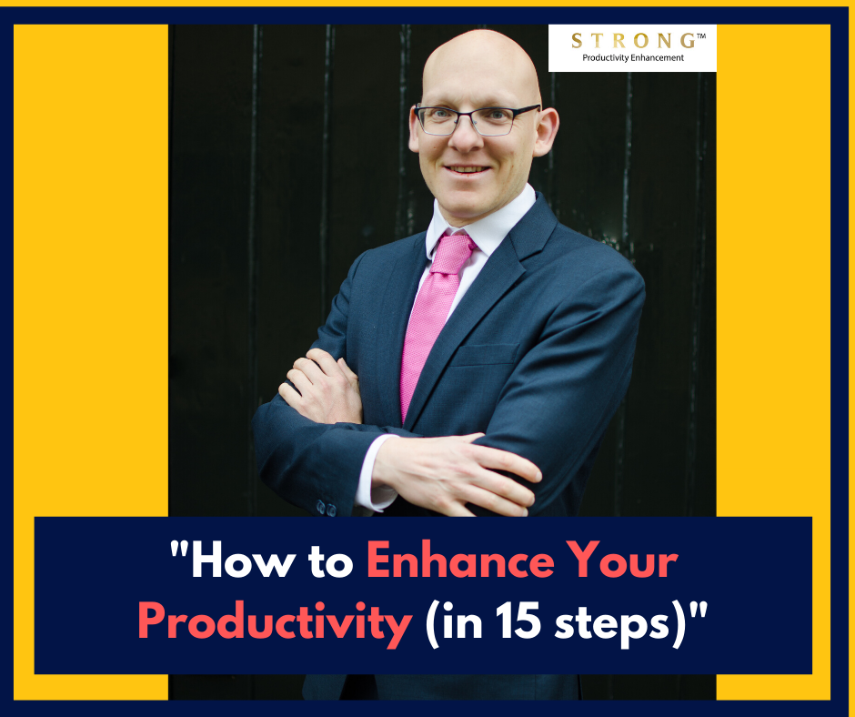 How to Enhance Your Productivity (in 15 steps)